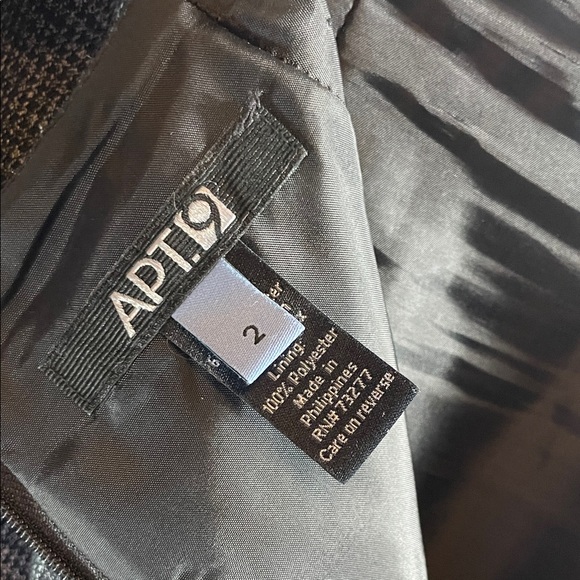 Apt. 9 Dark Gray Pencil Skirt - Picture 9 of 14